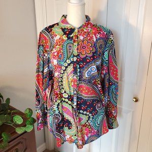Paisley Cappagallo Long Sleeve Button Shirt